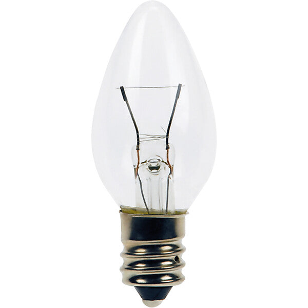 Scharnberger+Hasenbein Kerzenlampe 23x53mm E12 12V 3W klar 57232